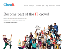 Tablet Screenshot of circuitrecruitment.com.au